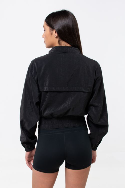 Campera Woven Full-Zip para Mujer