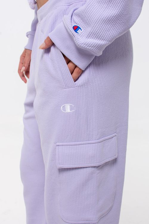 Pantalon Jogger Ottoman Rib para Mujer