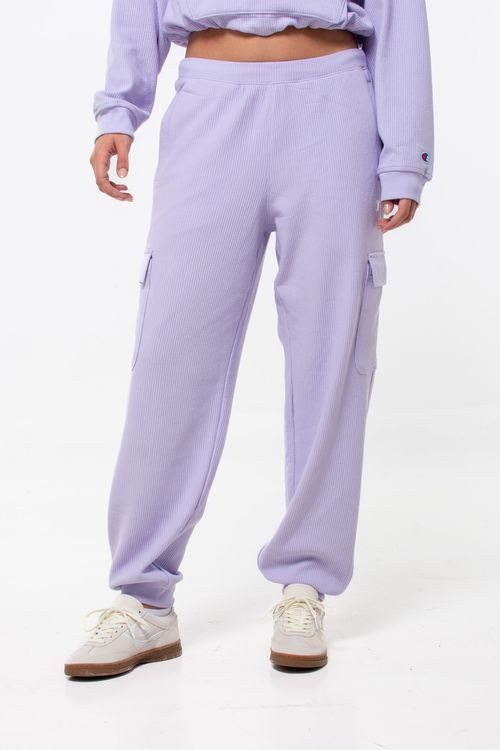 Pantalon Jogger Ottoman Rib para Mujer