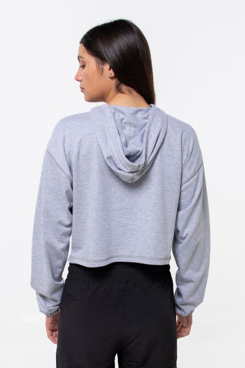 Hoodie Crop para Mujer