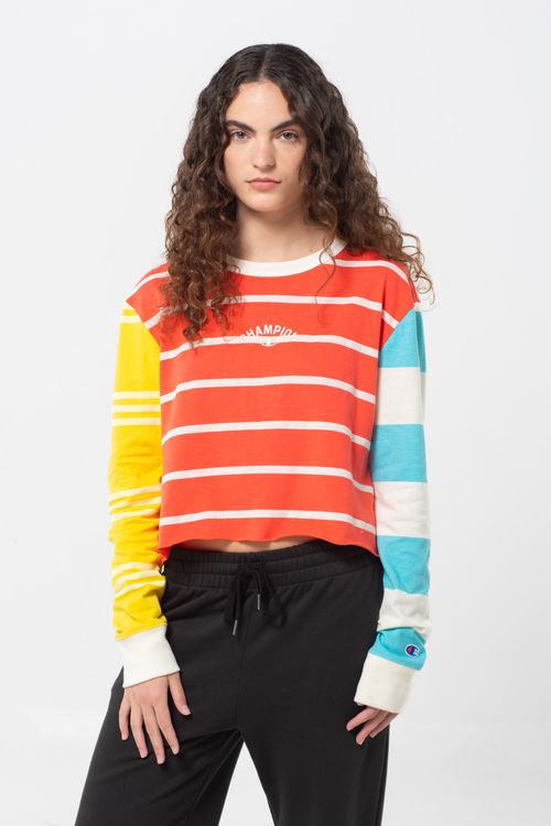 Remera de manga larga Colorblock para Mujer