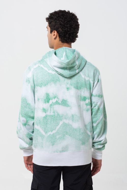 Hoodie Lightweight Tie Dye para Hombre