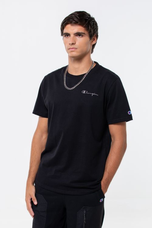 Remera Curved Hem Slub para Hombre