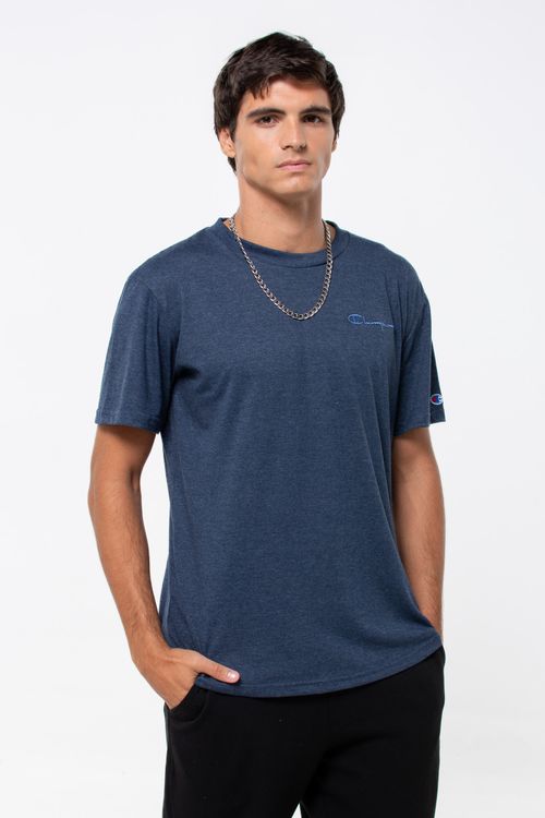 Remera Curved Hem Slub para Hombre