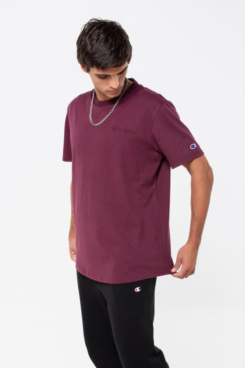 Remera Curved Hem Slub para Hombre