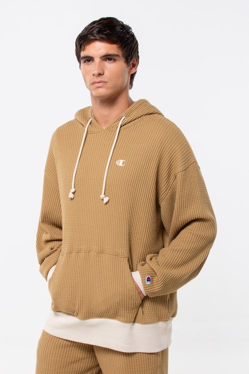Hoodie Waffle para Hombre