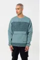 Sweater Knit Fleece Crew para Hombre-1759413423469