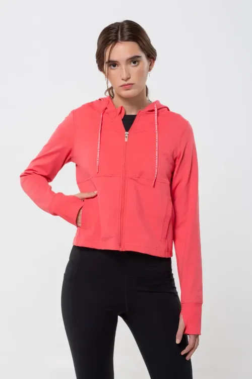 Campera con Capucha Soft Touch