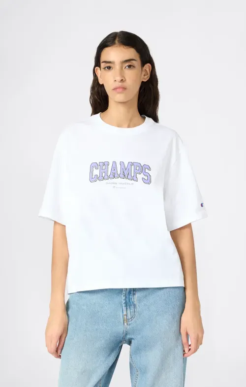 Camiseta Gráfica Loose Fit para Mujer