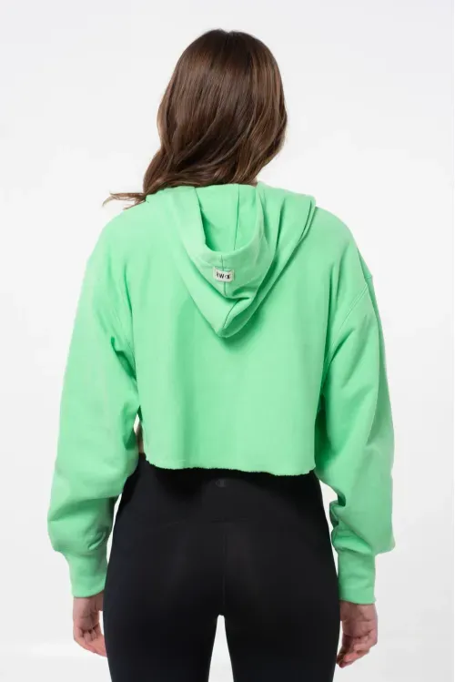Hoodie Crop para Mujer
