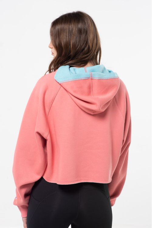 Hoodie Crop para Mujer