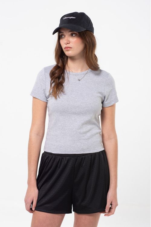 Remera Rib para Mujer