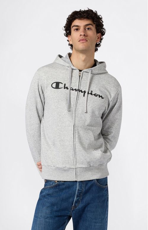 Campera con Capucha y Logo Estampado para Hombre