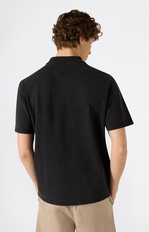 Polo Efecto Lavado Para Hombre
