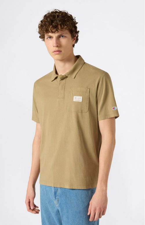Polo con Bolsillo en el Pecho Para Hombre
