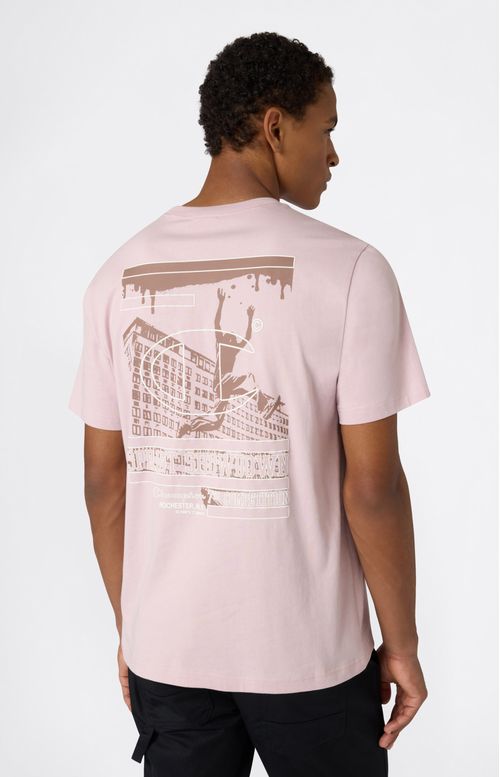 Remera Gráfica Puff Print Para Hombre