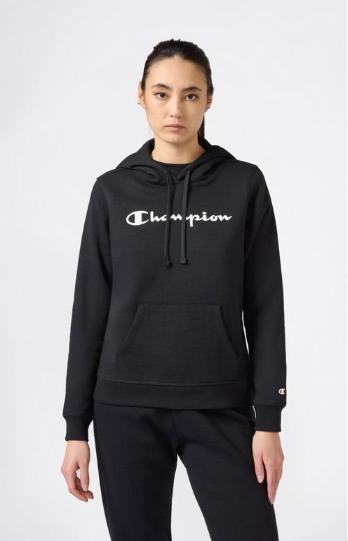 Hoodie Script Shop con friza para Mujer
