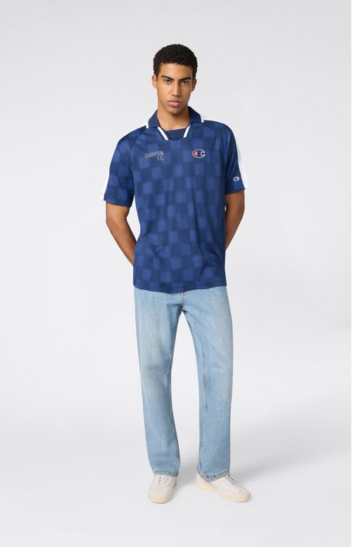 Polo de inspiración fútbol para hombre
