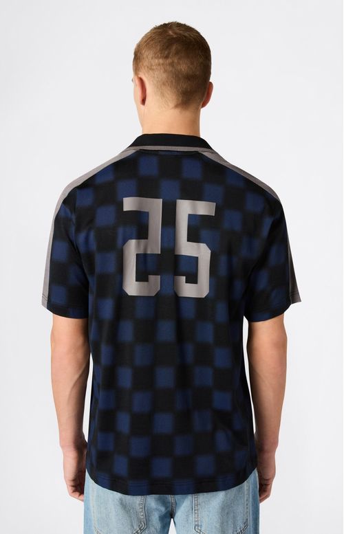 Polo de inspiración fútbol para hombre