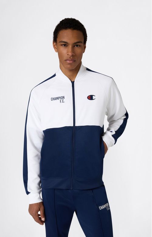 Campera ligera con cierre completo para hombre