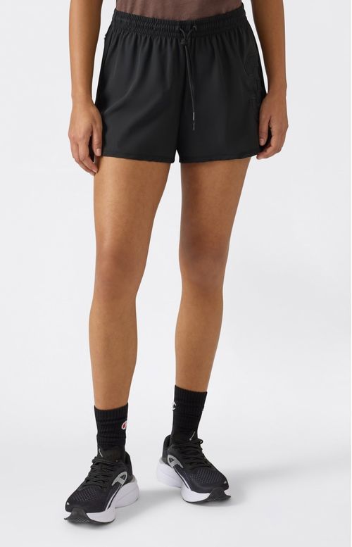 Pantalones cortos de nylon stretch para mujer
