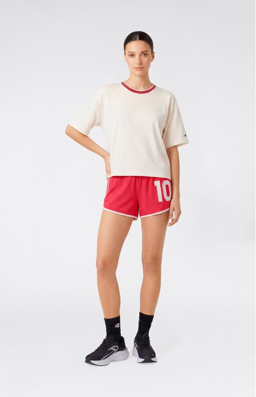 Pantalones cortos de nylon stretch para mujer