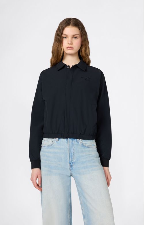 Campera Bomber con Cierre Completo para Mujer