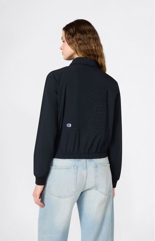Campera Bomber con Cierre Completo para Mujer