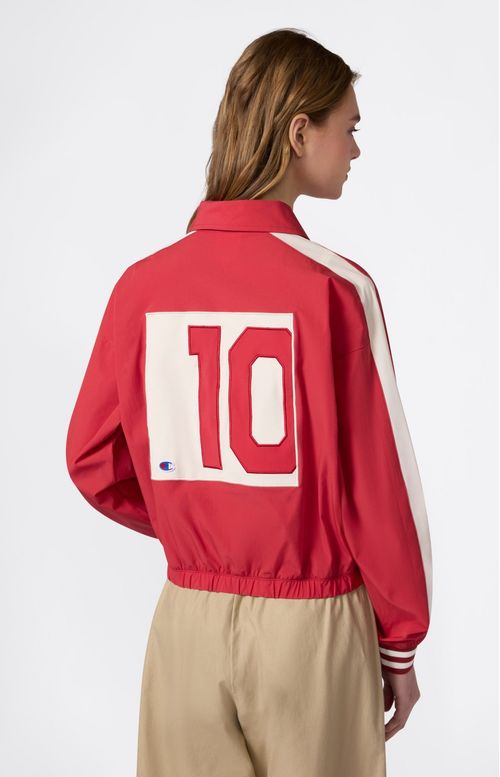 Campera Bomber con Cierre Completo para Mujer